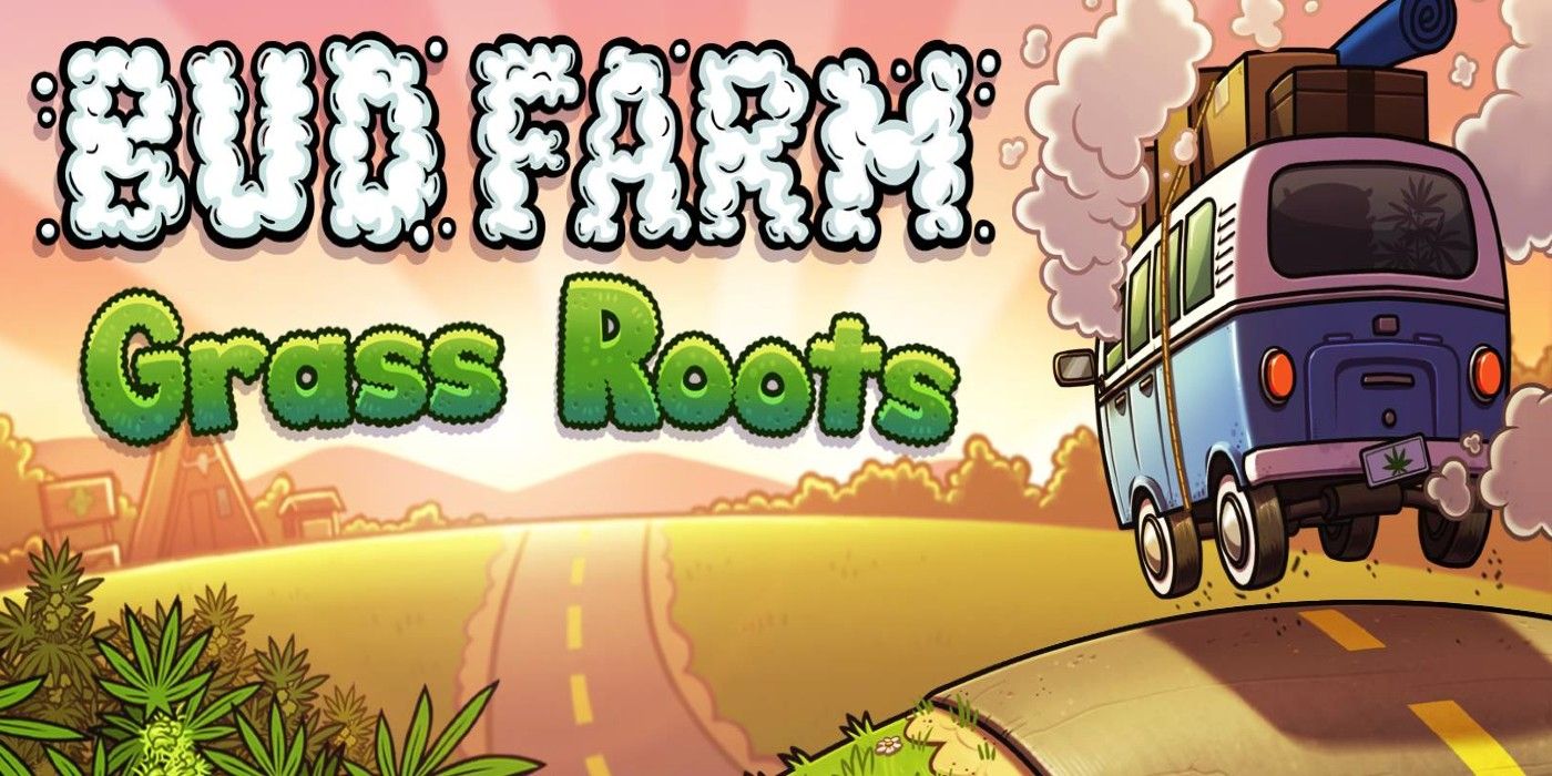 Screenshot depicting one of Bud Farm: Grass Roots' promotional images.