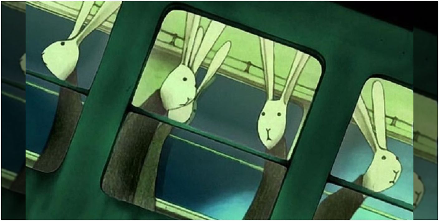 Bunny Rabbits On A Bus