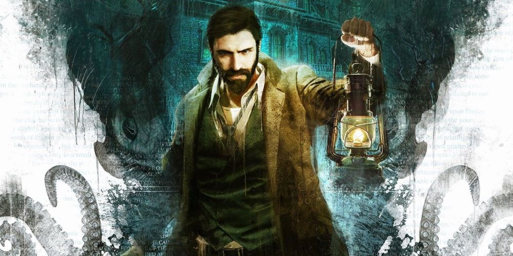 Edward Pierce on the front cover of Call of Cthulhu 2017 video game