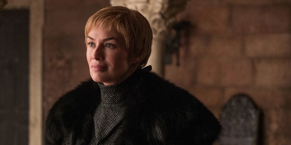 A pregnant Cersei Lannister in Season 7 of Game of Thrones.