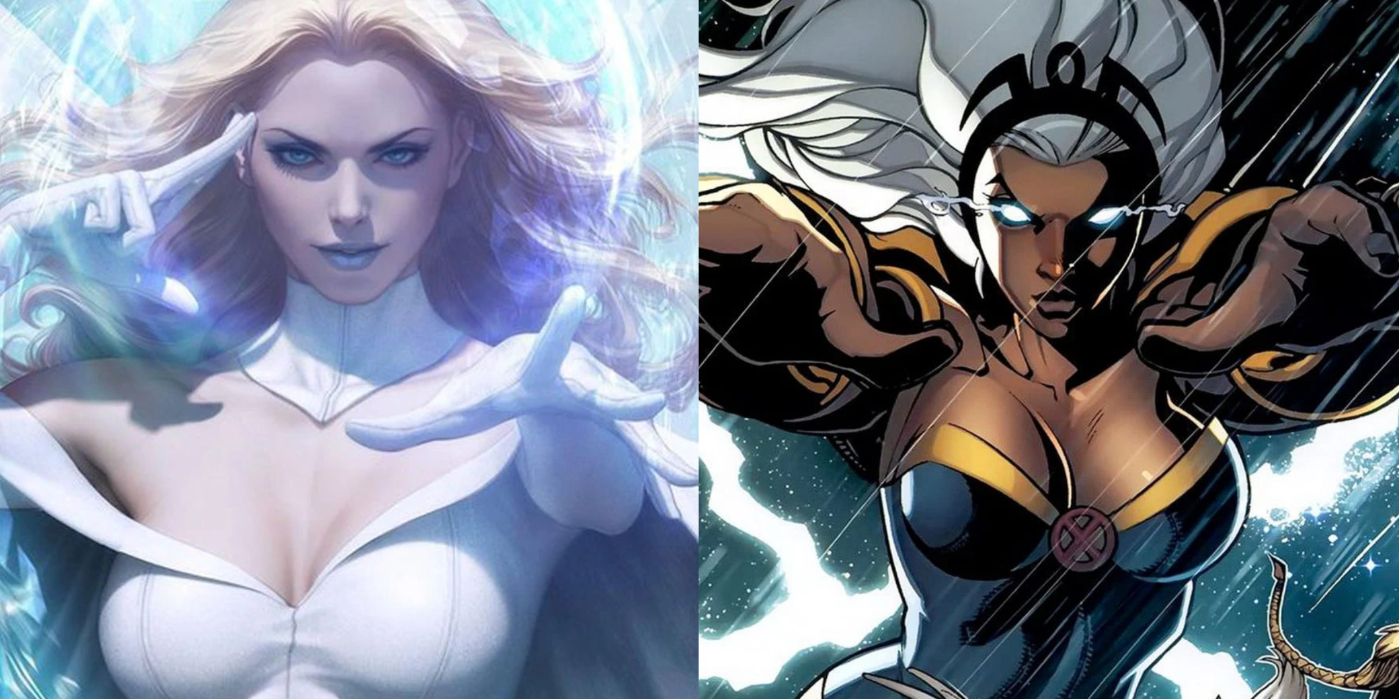 Emma Frost and Storm