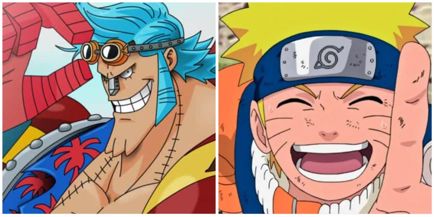 split image of Franky and Naruto 