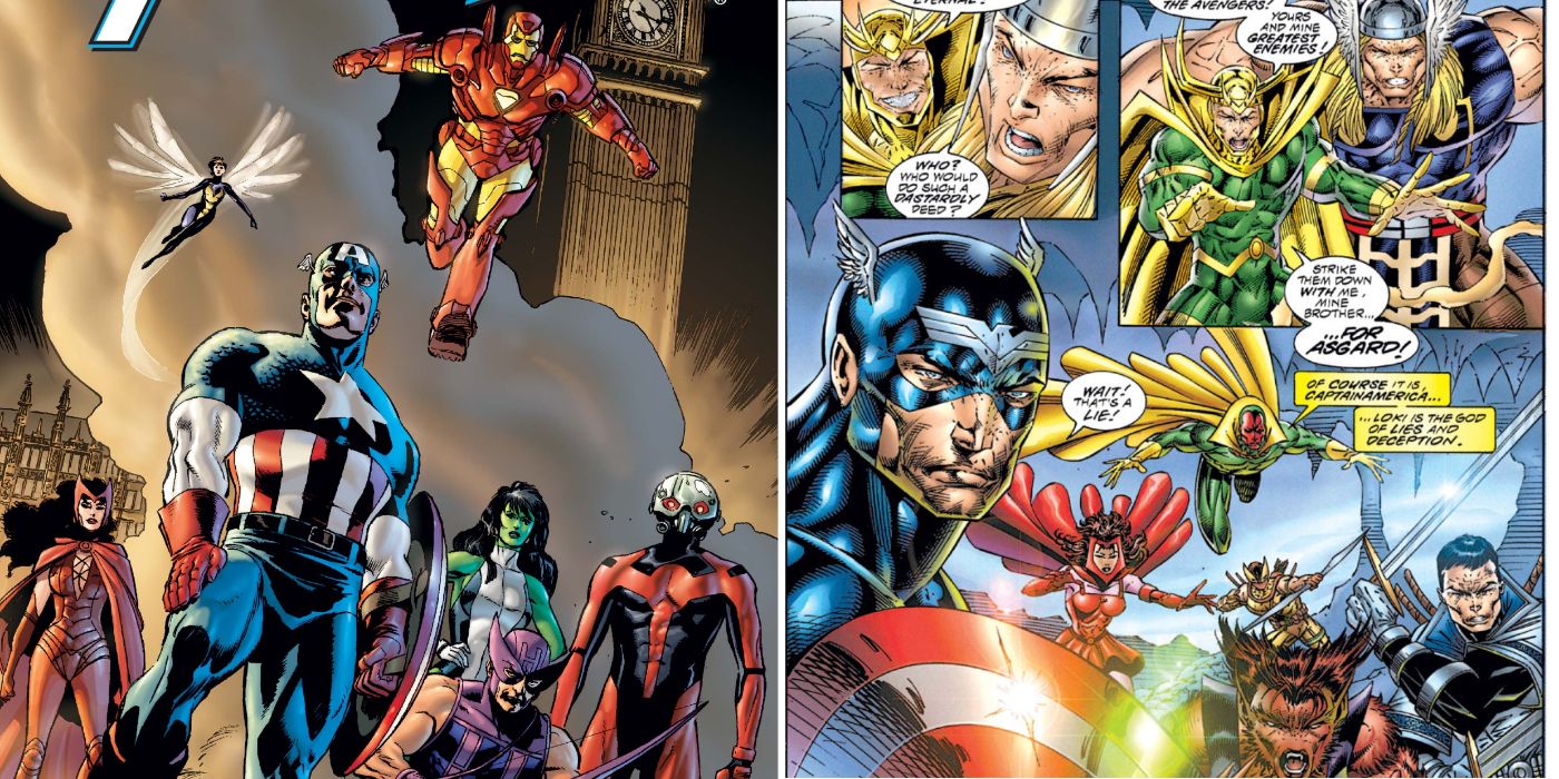 Chuck Austen's Avengers and Heroes Reborn Avengers