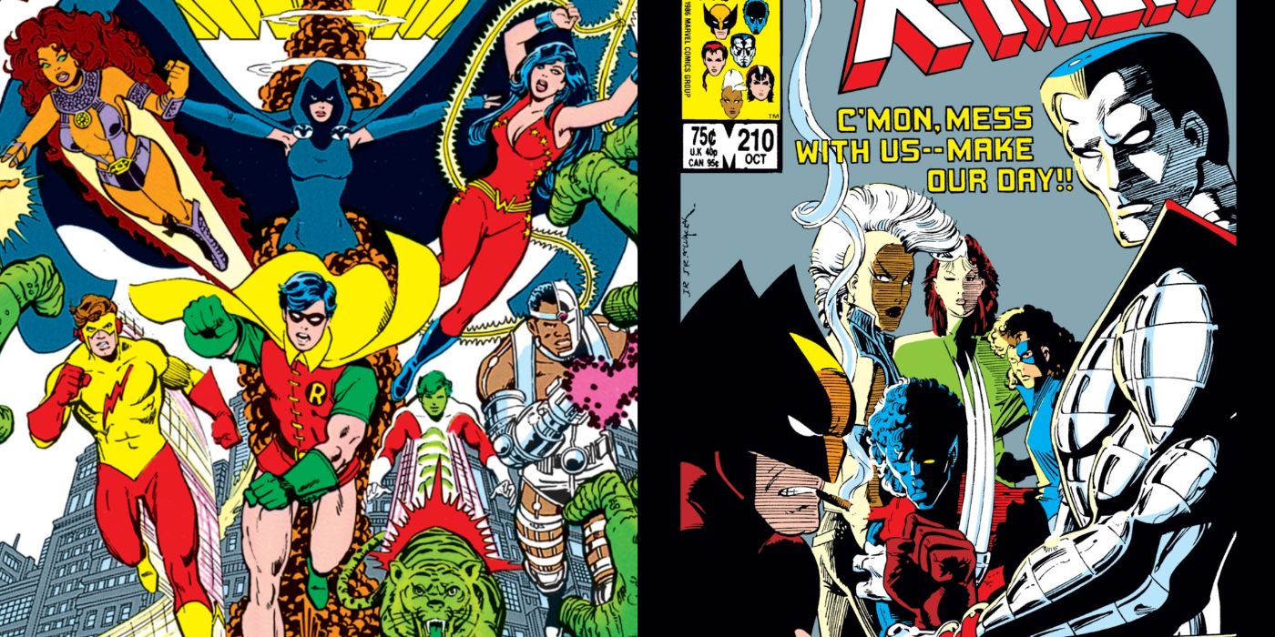 New Teen Titans and the '80s Core Roster of the Uncanny X-Men