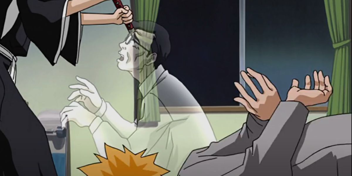 Rukia cleansing a spirit