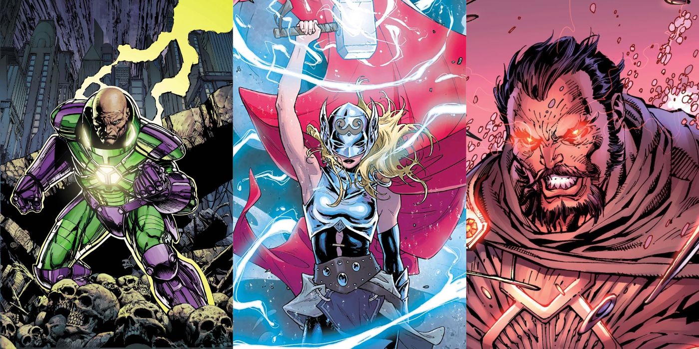 Lex Luthor, Jane Foster Thor, General Zod