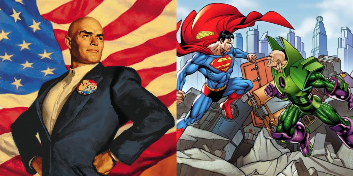 President Lex and Superman vs Lex