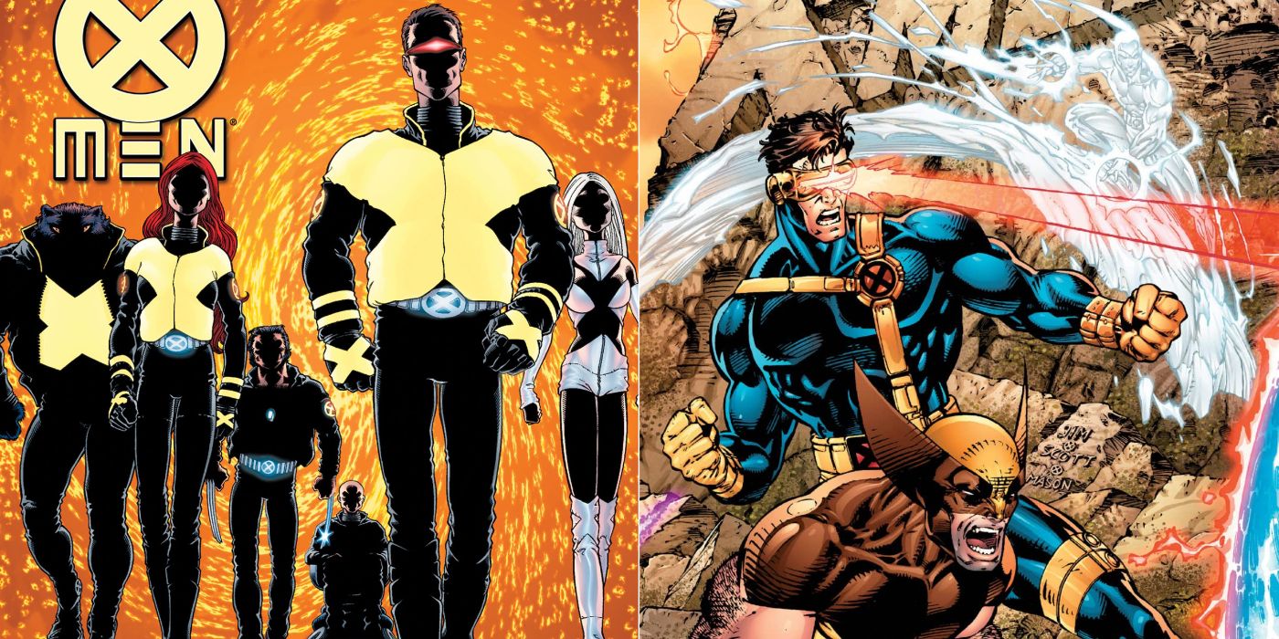 Frank Quitely's New X-Men and Jim Lee's X-Men