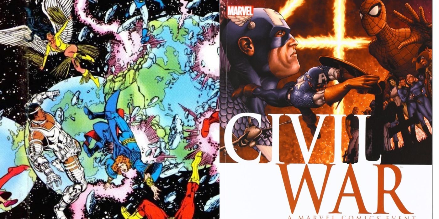 Crisis On Infinite Earths and Civil War