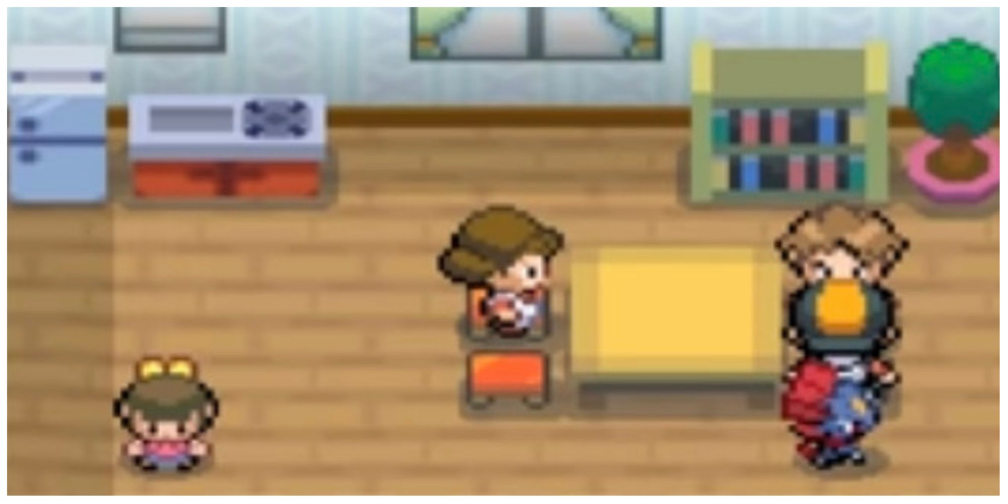 Bill's house in Goldenrod city in Pokemon heartgold and soul silver