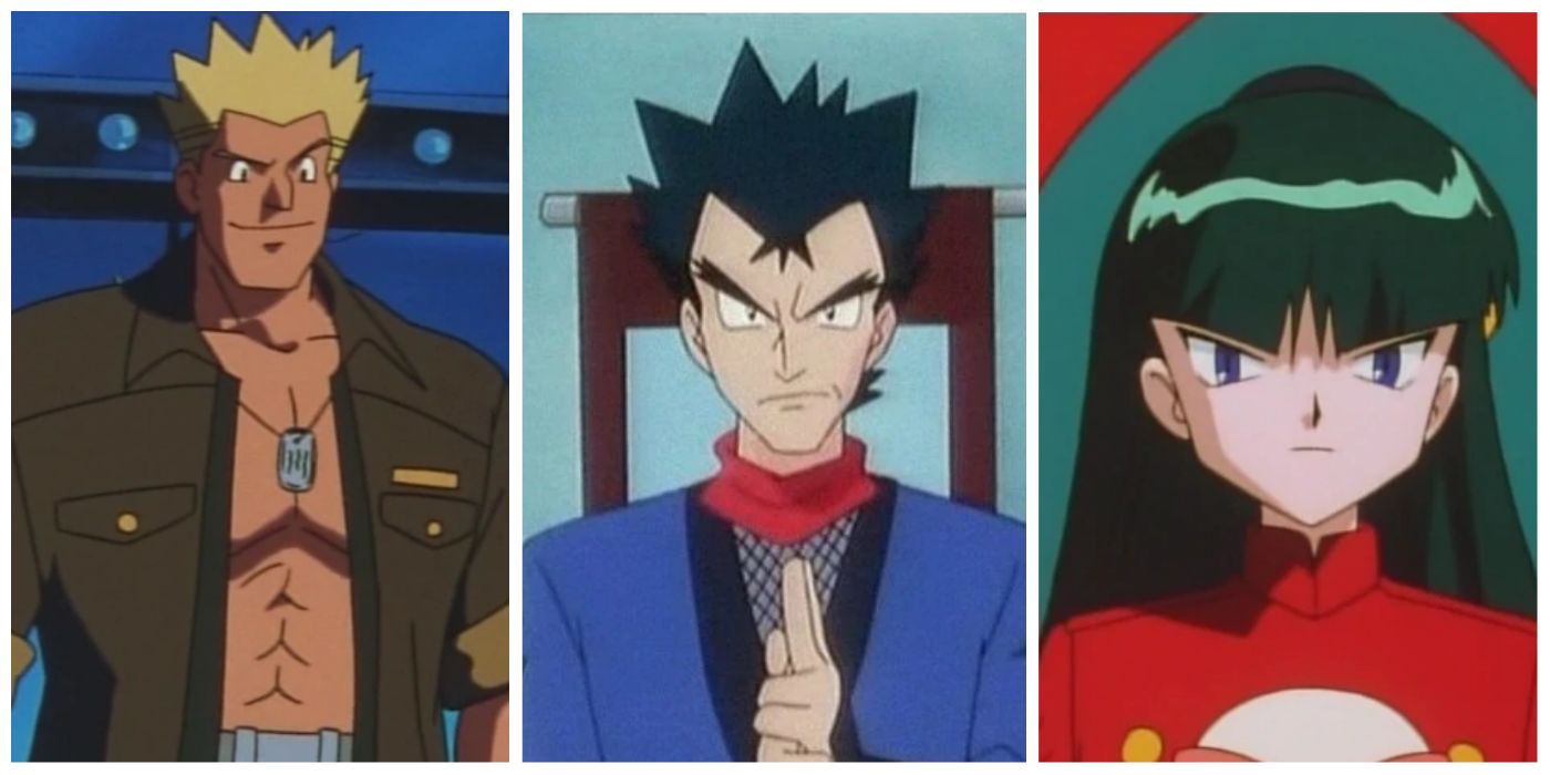 Lt. Surge, Koga, and Sabrina of Kanto