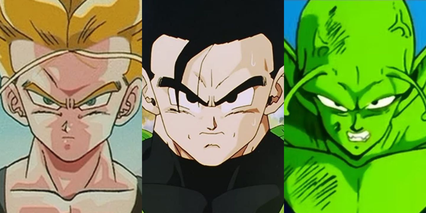 Trunks, Gohan, and Piccolo in Dragon Ball Z