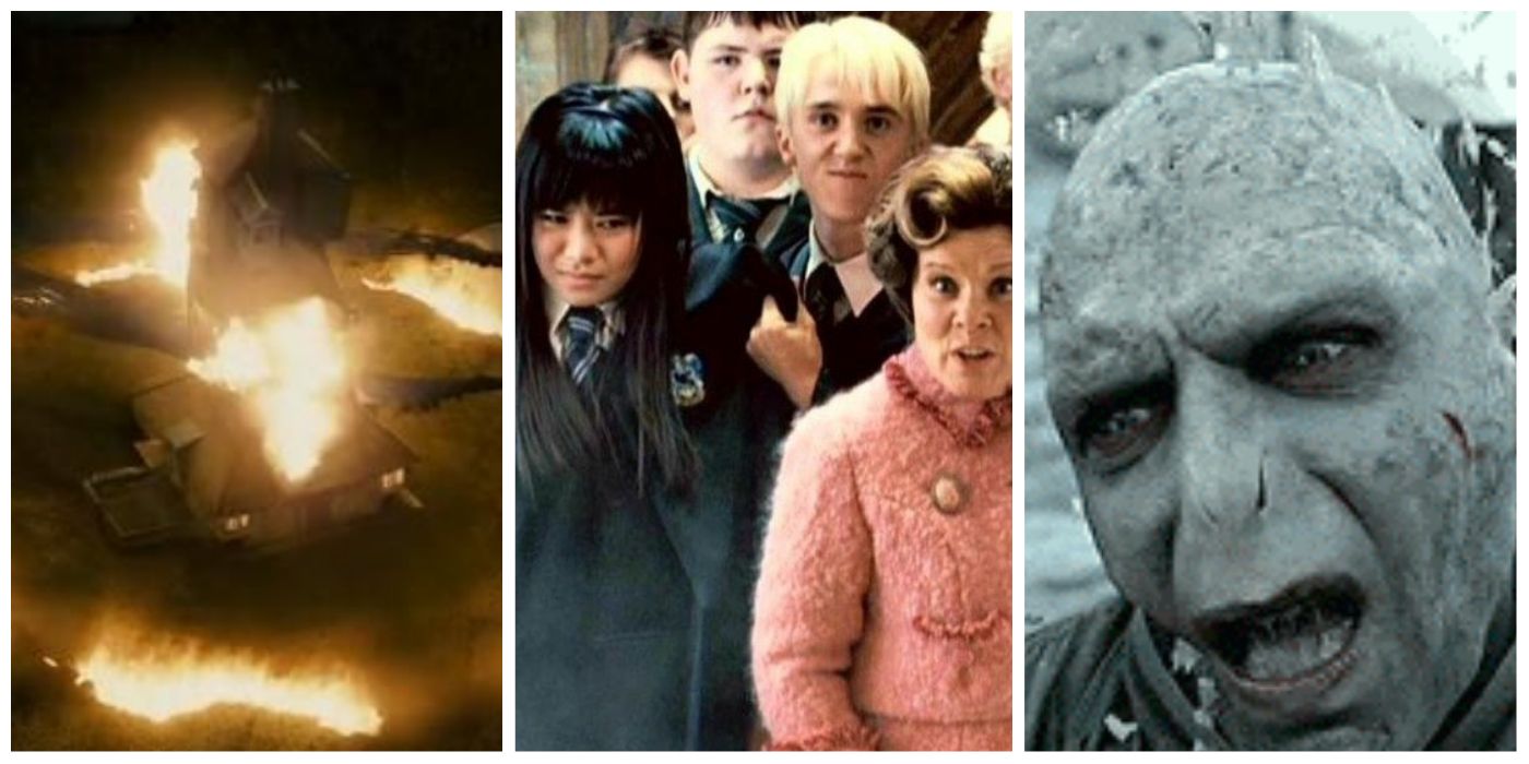 Differences in Harry Potter Book 5, 6, and 7 to the movies - worst deviations
