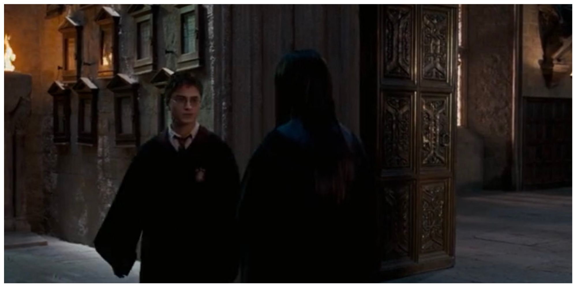 Harry Potter and Cho Chang in Harry Potter and the Order of the Phoenix