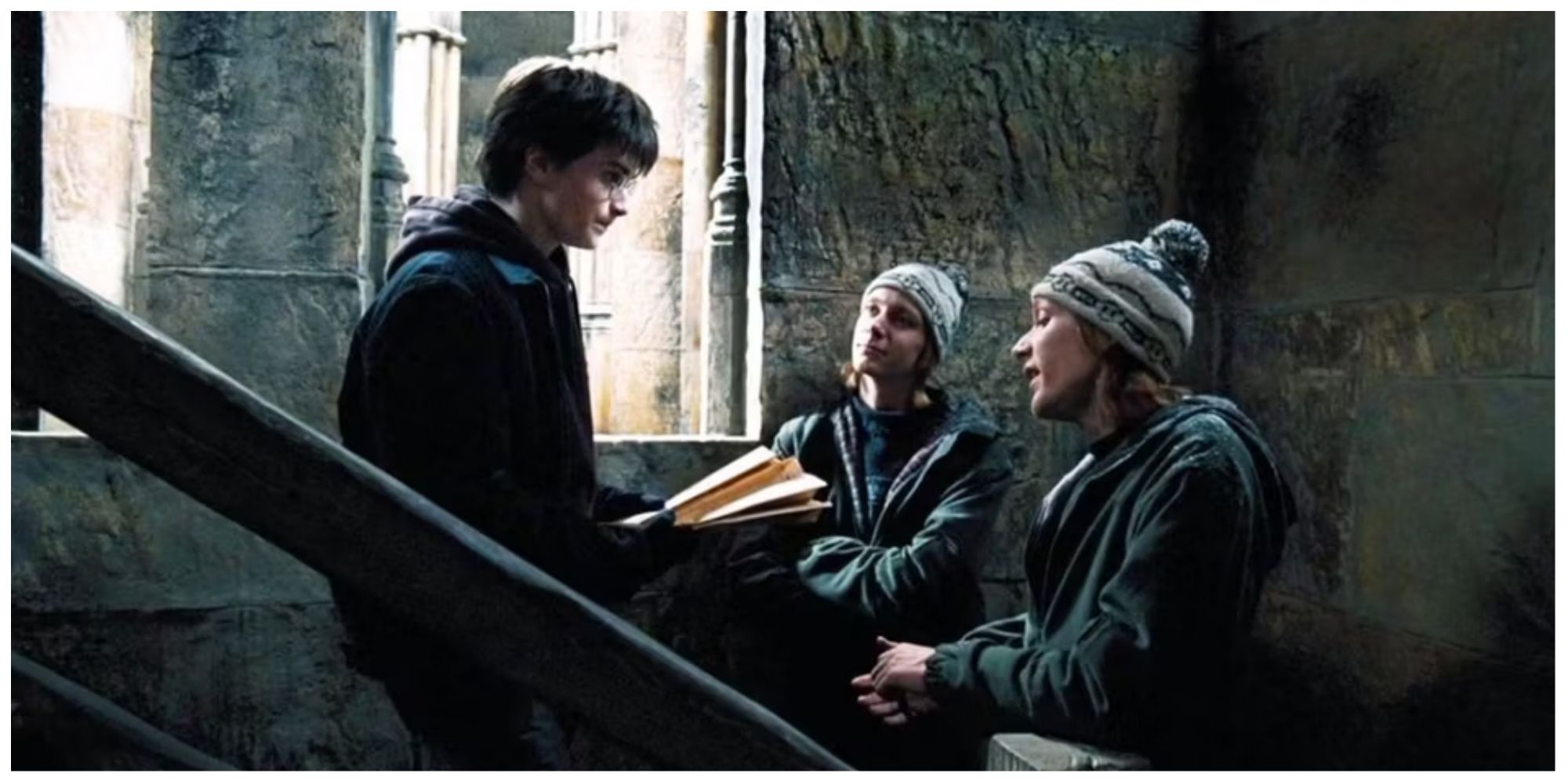 Harry receives the Maruder's Map in Prisoner of Azkaban