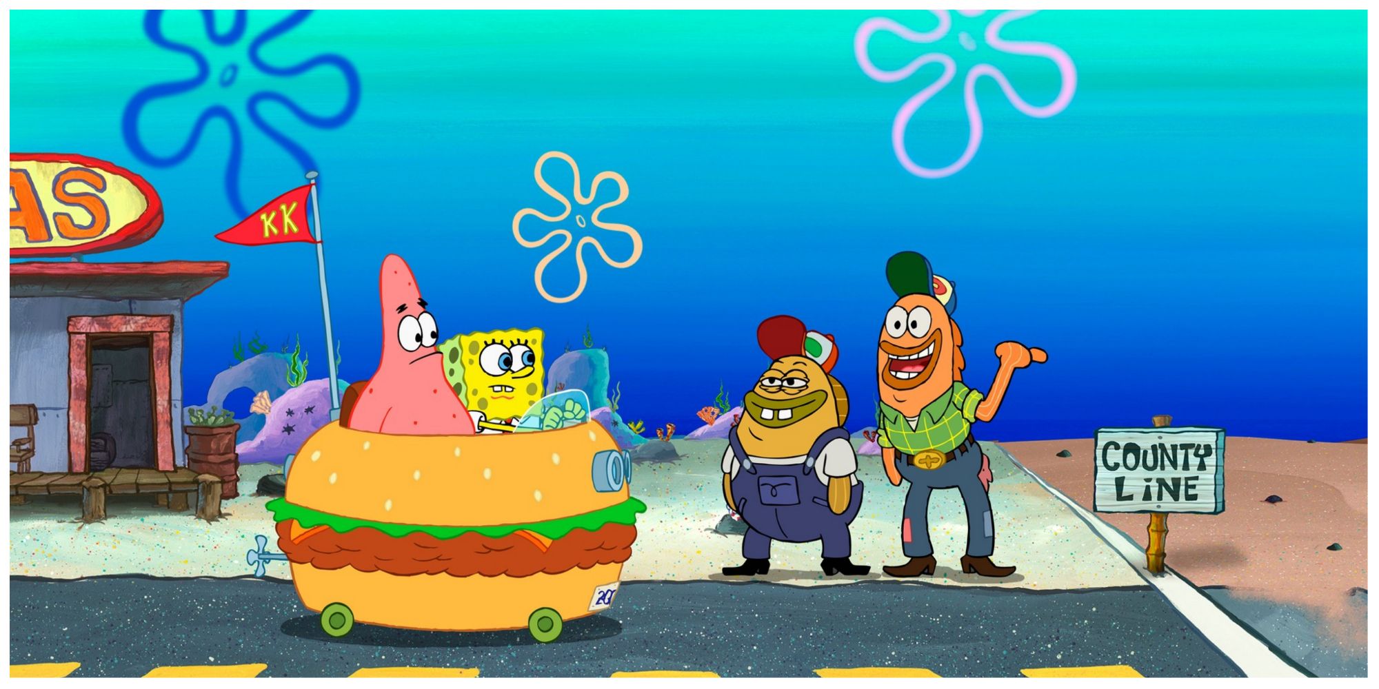 SpongeBob Squarepants and Patrick star in the Spongebob squarepants movie