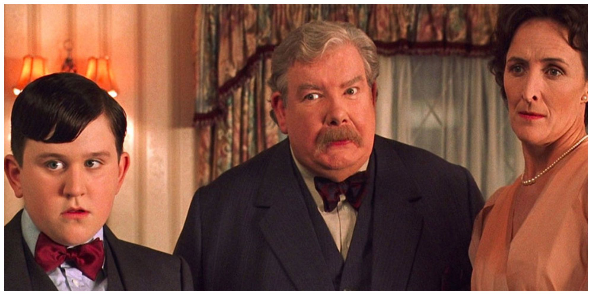 Dudley, Vernon, and Petunia Dursley in the Harry Potter Movies