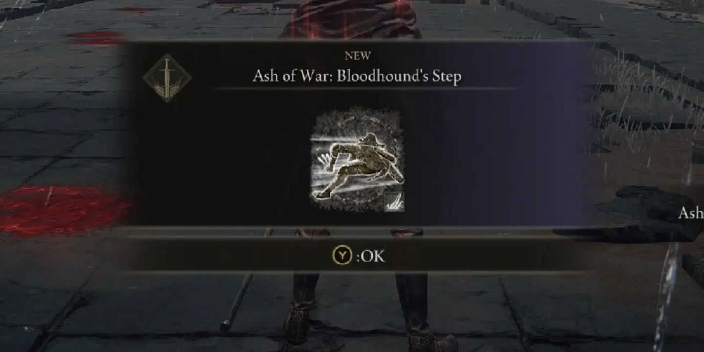 Bloodhound Step, an Ash of War in Elden Ring