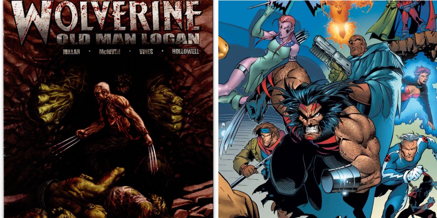 Old Man Logan's Wasteland and Age of Apocalypse