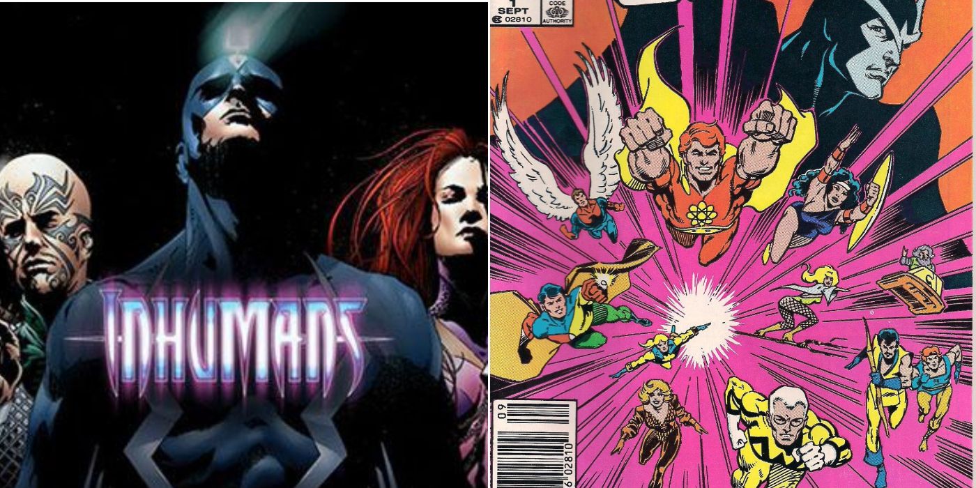 The Inhumans and Squadron Supreme
