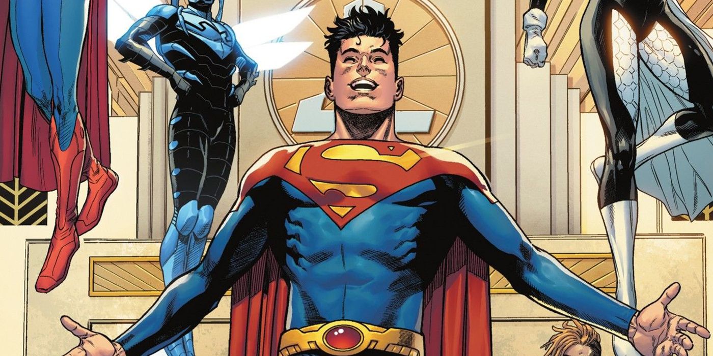 Superman Jon Kent reveals New Justice League in Dark Crisis.