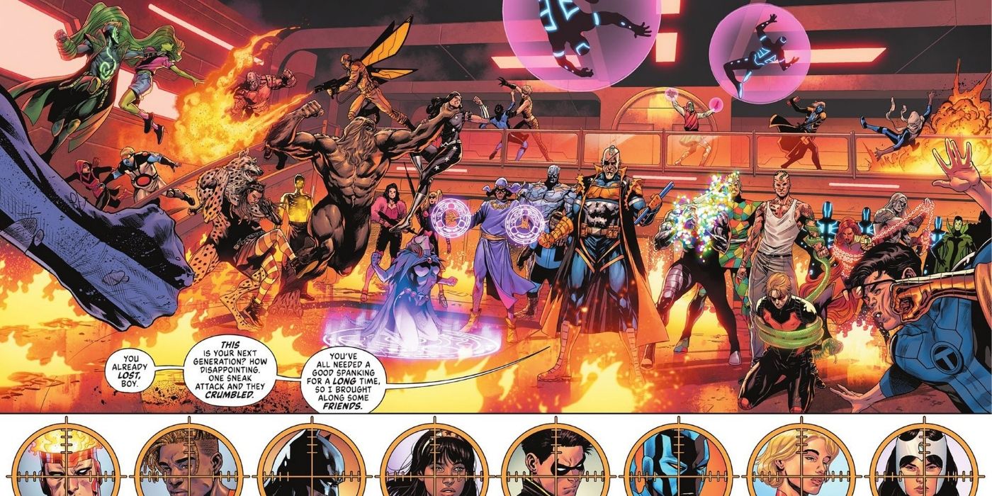 Deathstroke Is Unimpressed by Nightwing's Students
