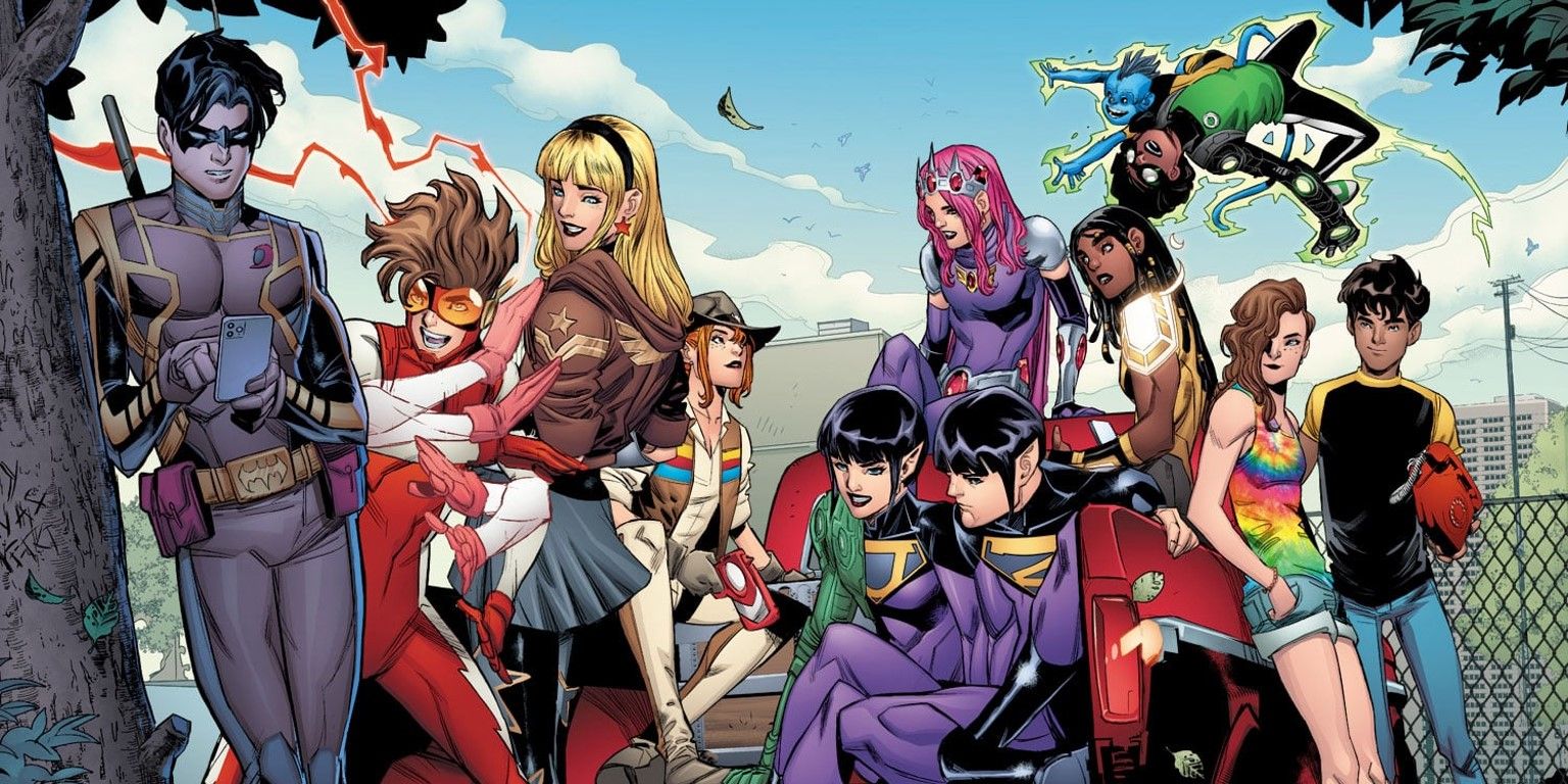 Drake, Impulse, Wonder Girl and Others in Young Justice DC Comics