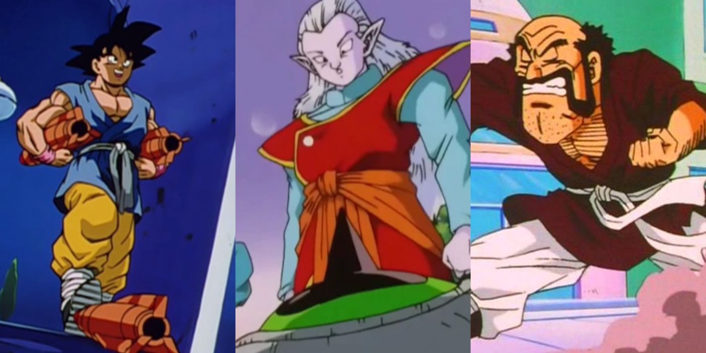 Dragon Ball GT Hogwart Headmasters Goku Kibito Kai Hercule Trio Header