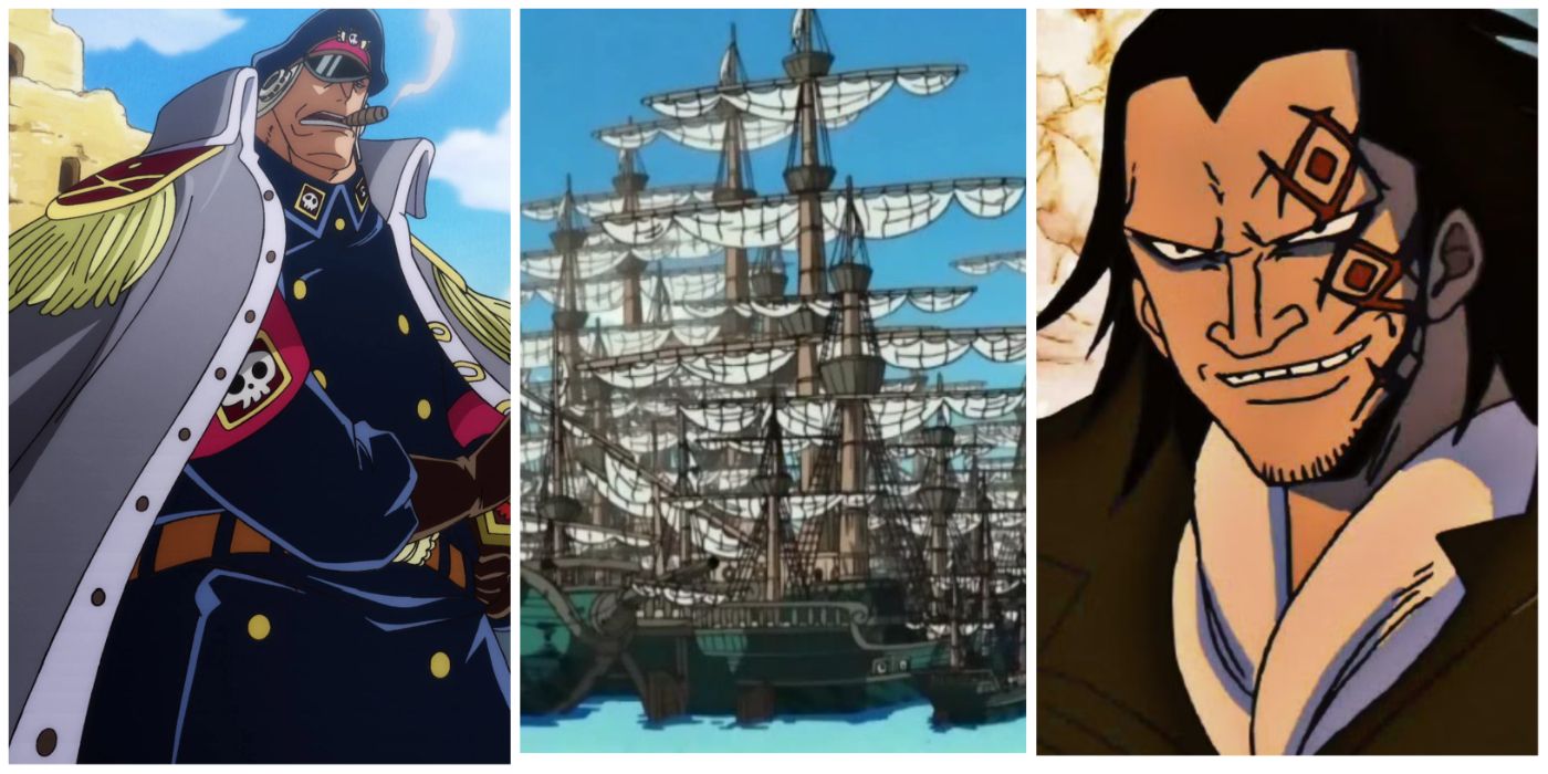 Buster Call  One piece, Deuses mitologicos, Navio