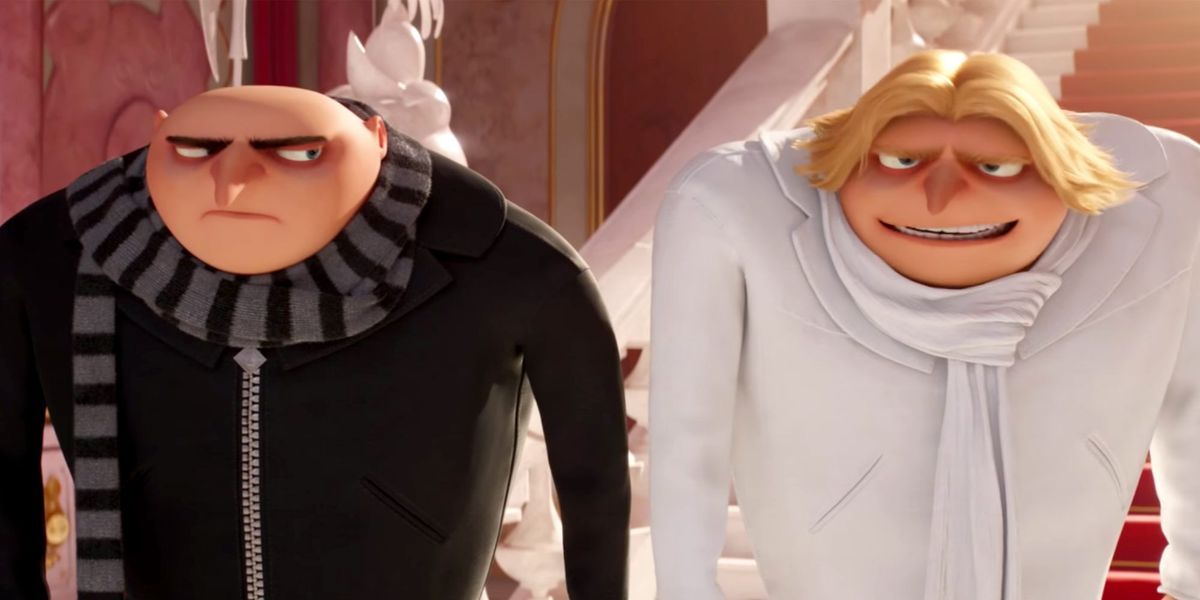 Dru and Gru in the Minions franchise