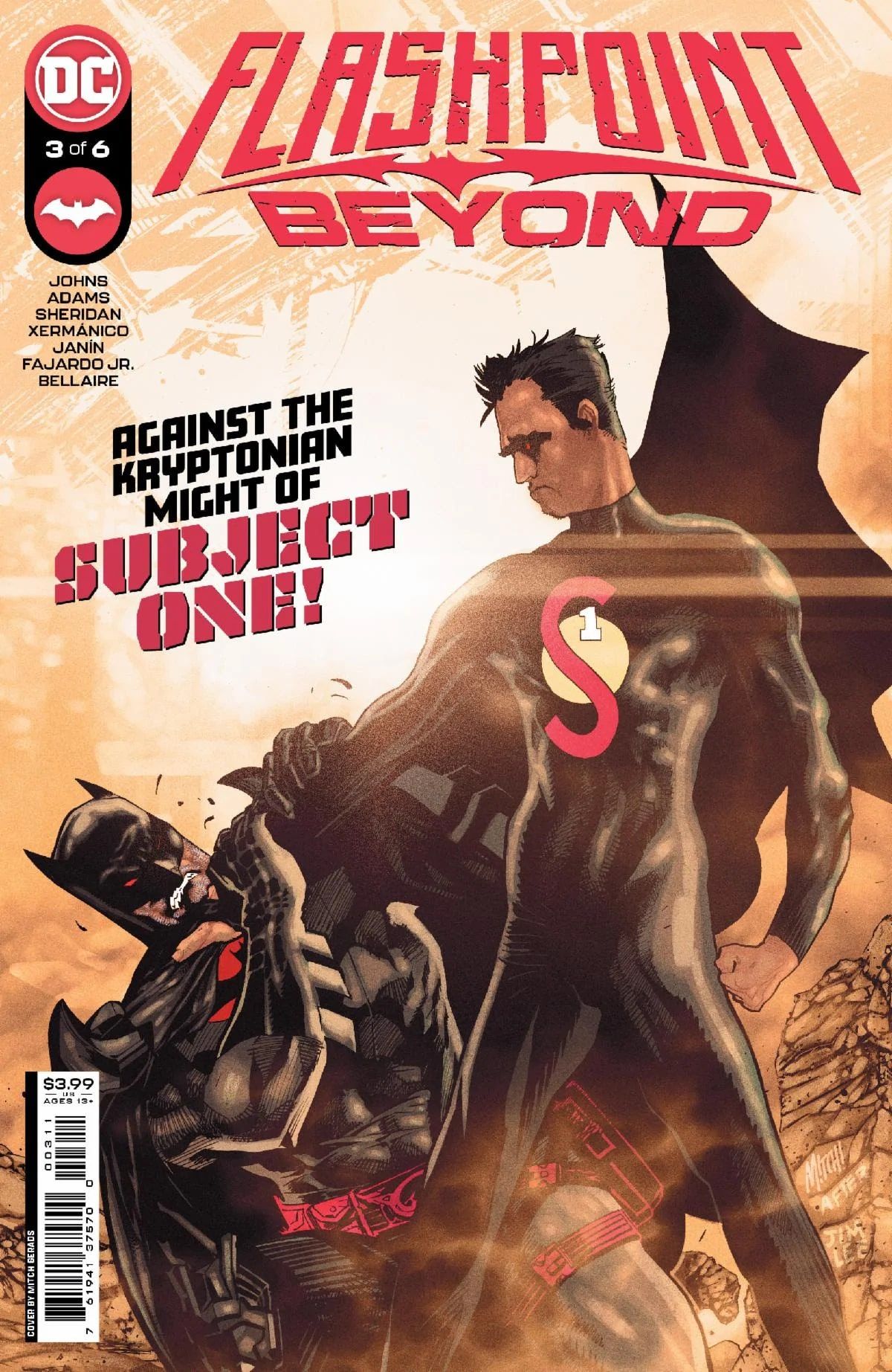 Cover of Flashpoint Beyond #3 