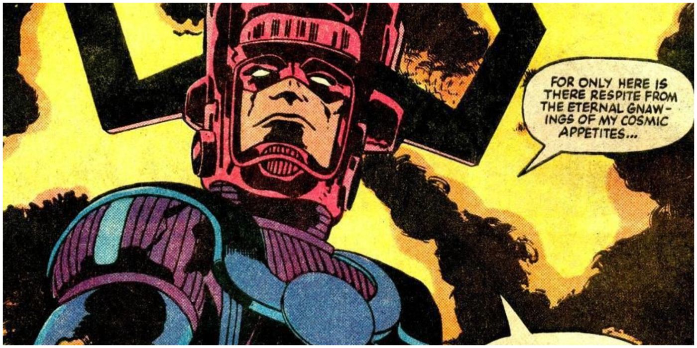 Galactus wields the Power Cosmic in Marvel Comics