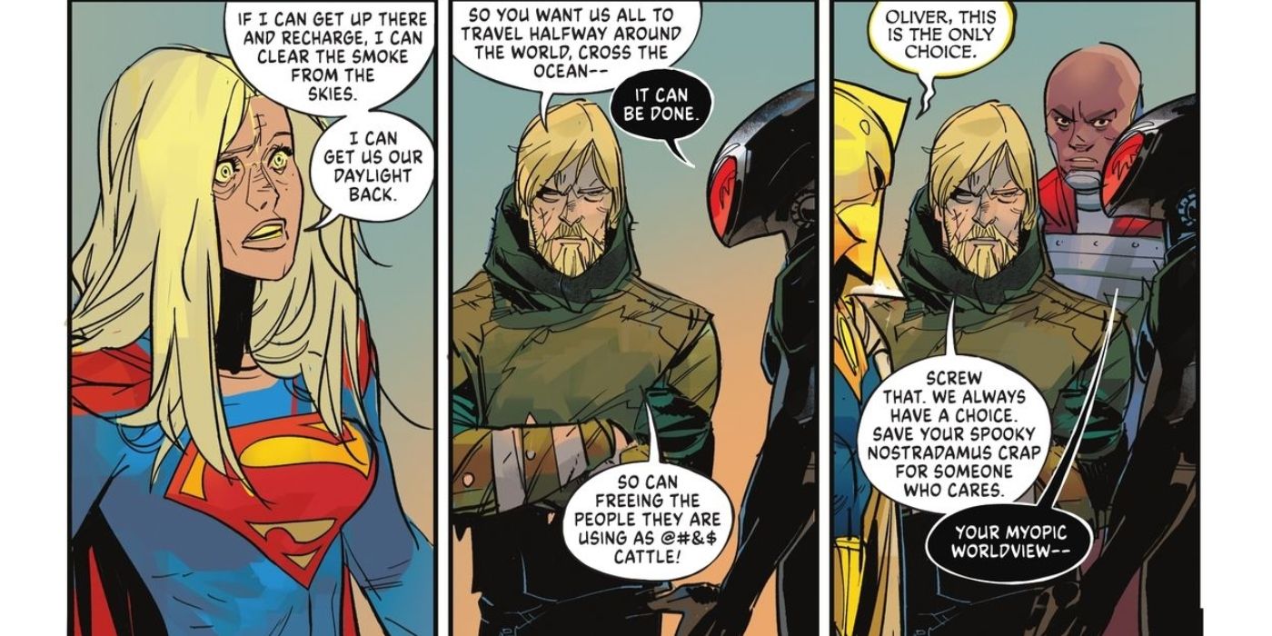 Green Arrow Wants to Save People
