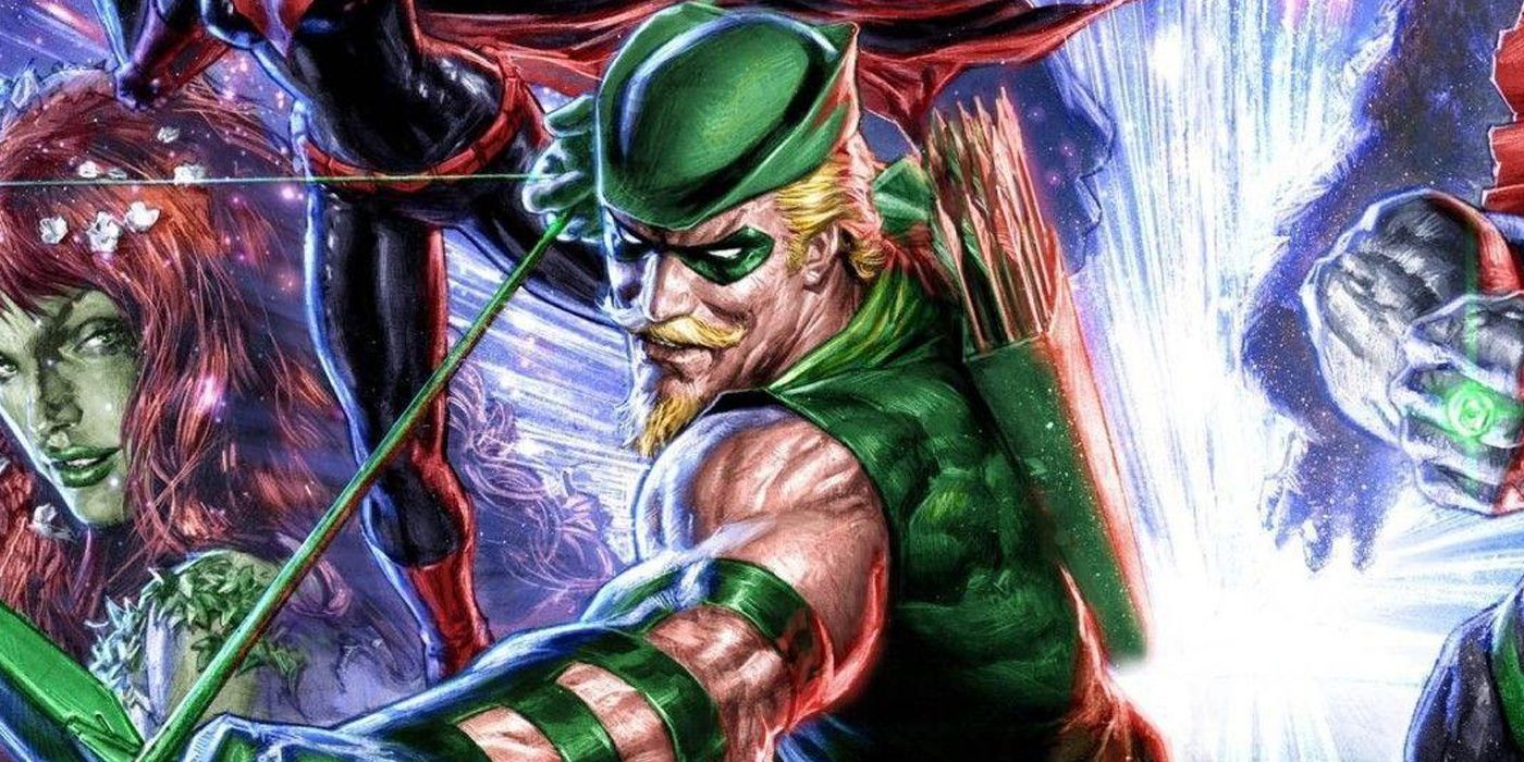 DC Comics' Green Arrow with his Cry for Justice team
