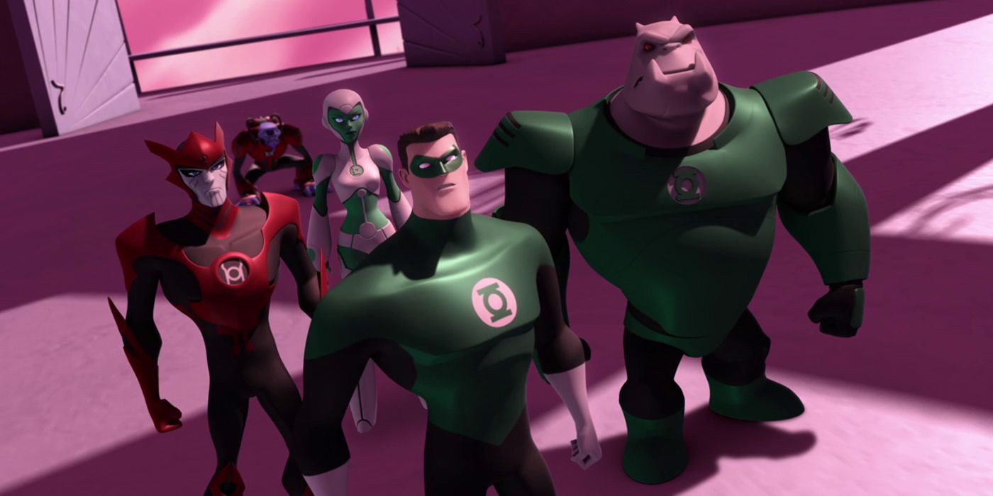 Green Lantern The Animated Series cast