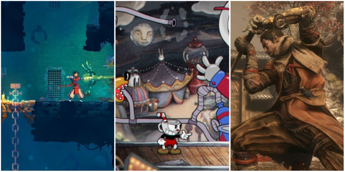 Hard video games that anyone can learn list featured image Dead Cells, Cuphead, Sekiro: Shadows Die Twice