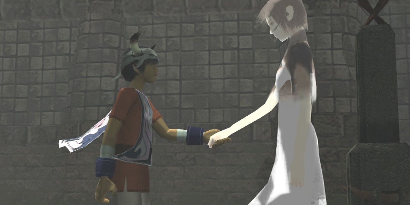 ICO and Yorda shaking hands