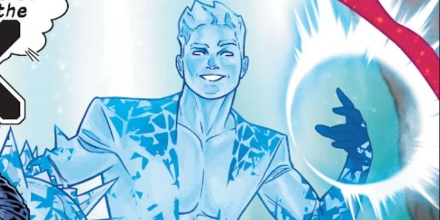 Iceman at the 2022 Hellfire Gala in Marvel Comics