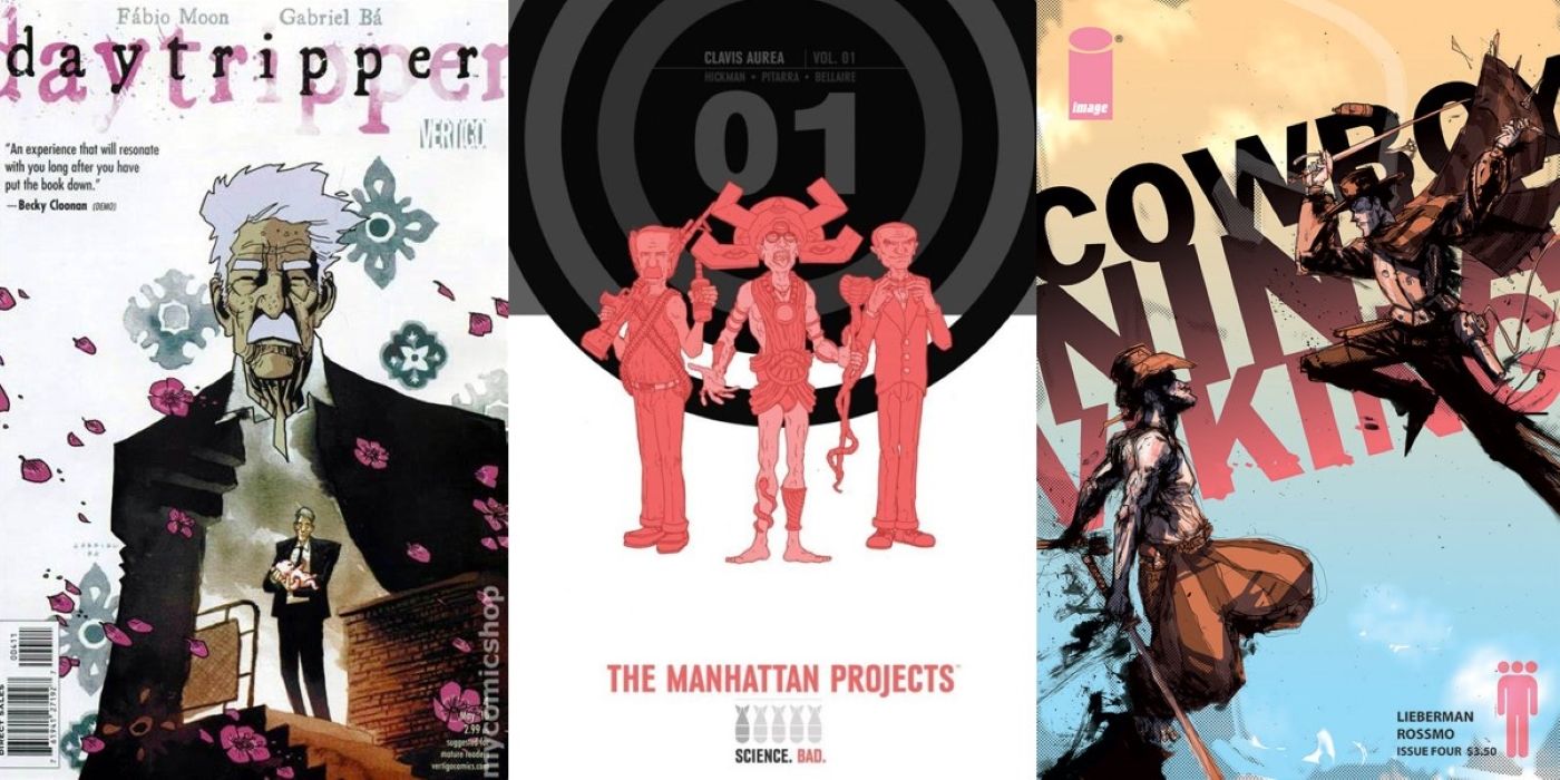 Image with Daytripper Cover Photo, The Manhattan Projects Cover Photo, and Cowboy Ninja Viking's Cover Photo