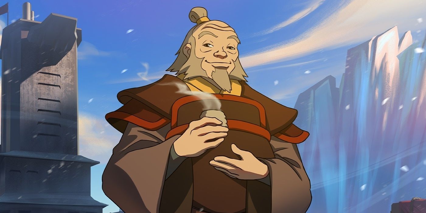 Iroh on a ship of tea in Avatar: The Last Airbender.