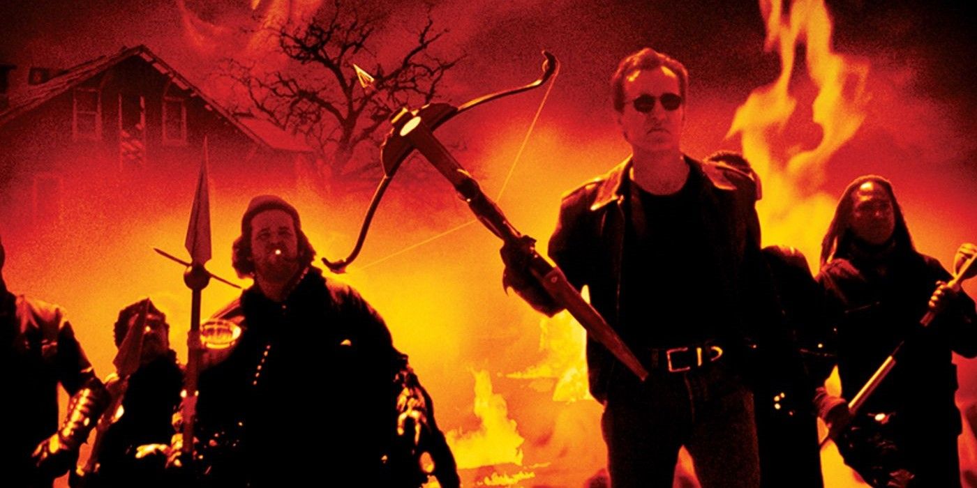 James Woods and his crew feature on this poster for John Carpenter's Vampires.
