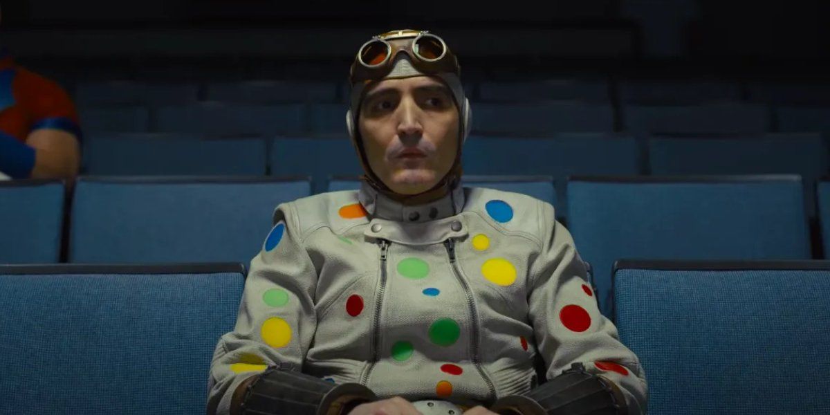 Polka-Dot Man attends meeting in Suicide Squad 2021