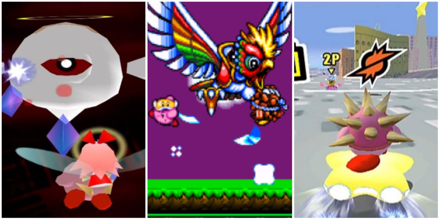 Kirby Video Games 2000s Kirby 64 Super Star Ultra Air Ride Trio Header