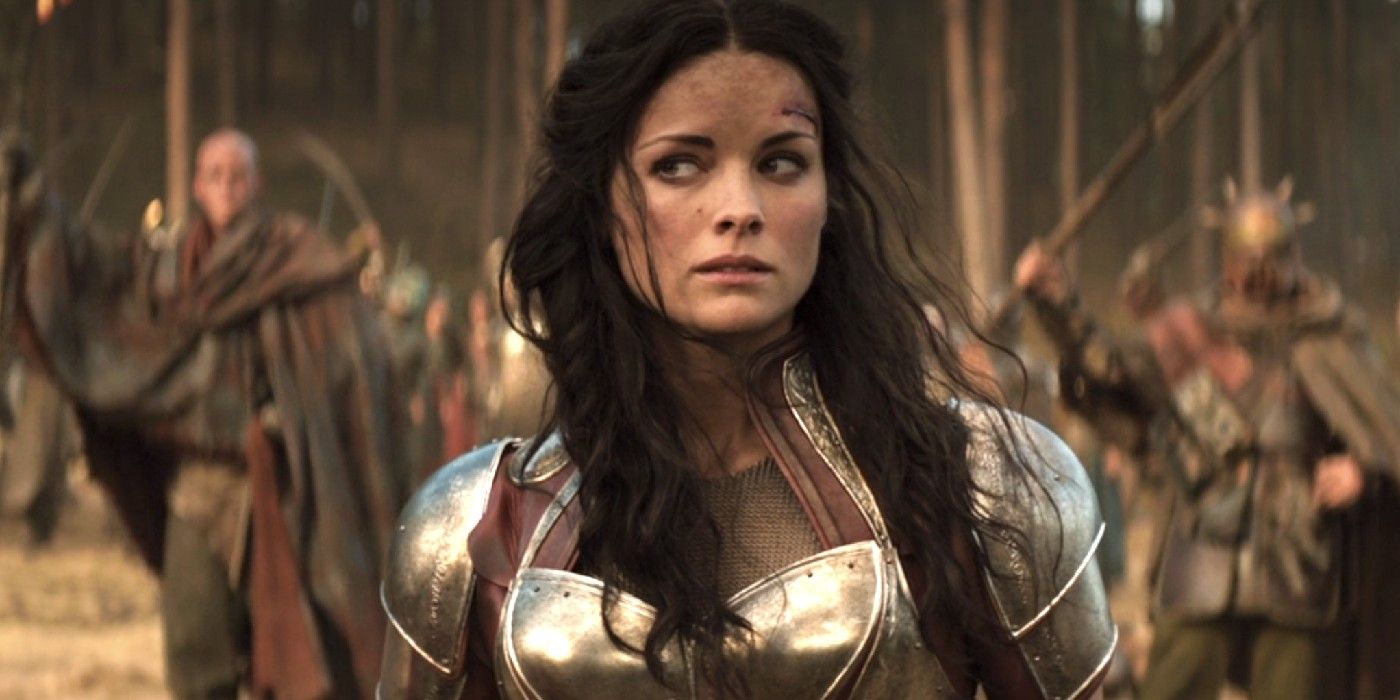 Lady Sif Watches The Fight In Thor The Dark World