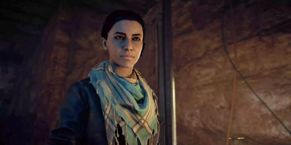 Layla Hassan, the present-day protagonist of Assassin's Creed: Origins