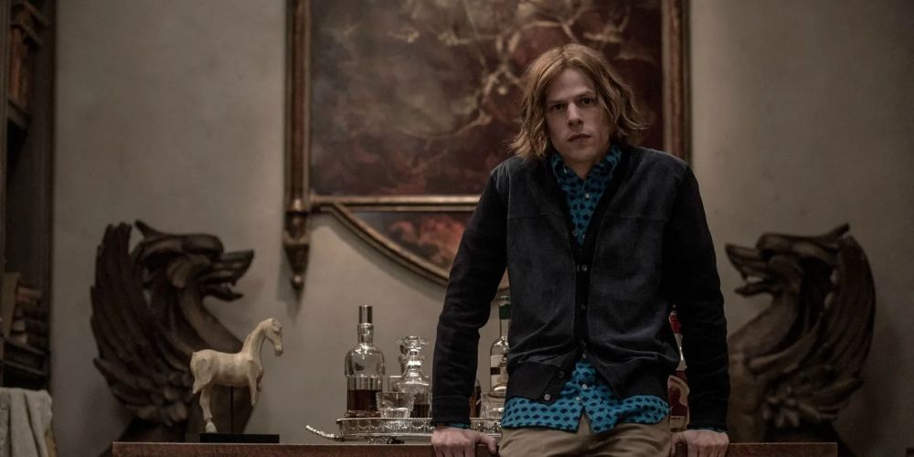 Lex Luthor in his office in Batman v. Superman: Dawn of Justice