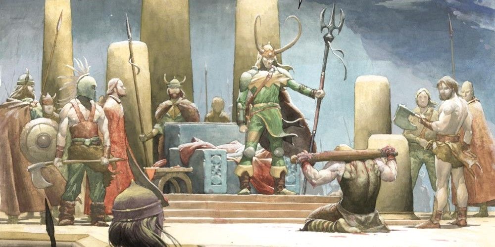 Marvel Comics' Loki takes over Asgard