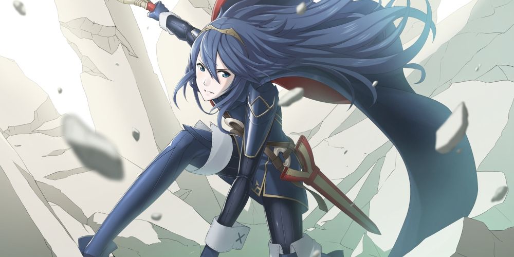 Lucina com Parallel Falchion em Fire Emblem: Awakening