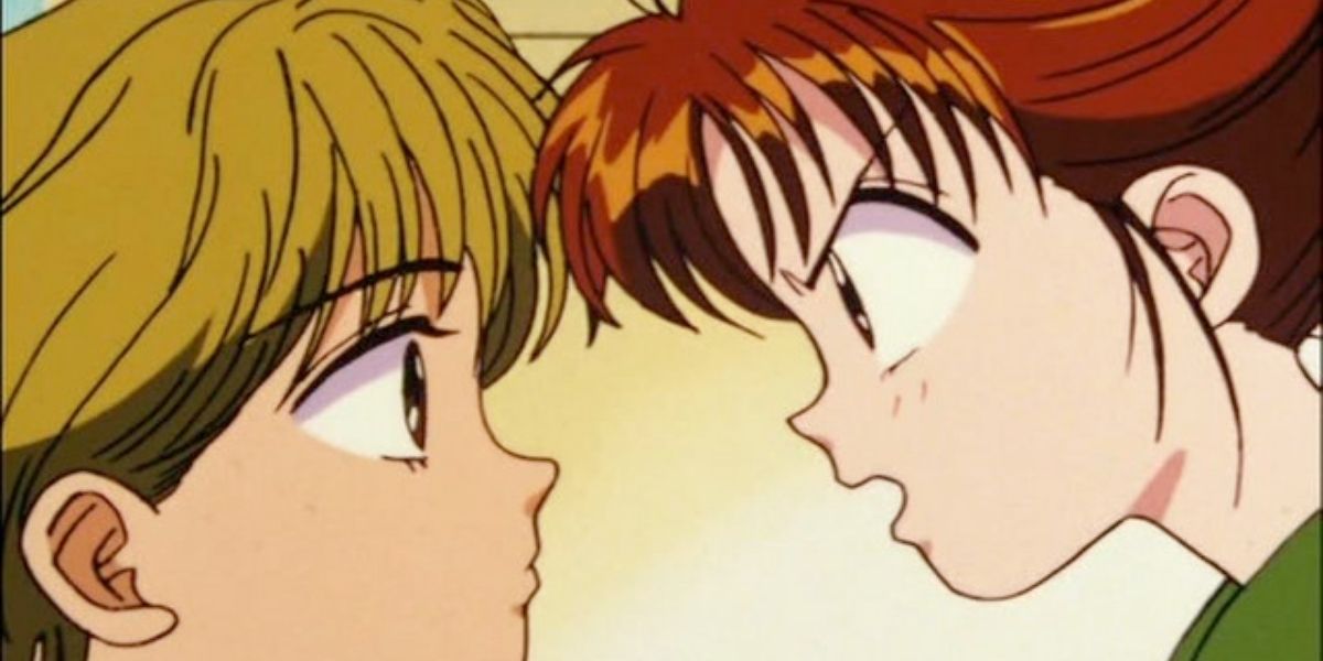 Image features Miki Koishikawa arguing with Yuu Matsuura (Marmalade Boy)