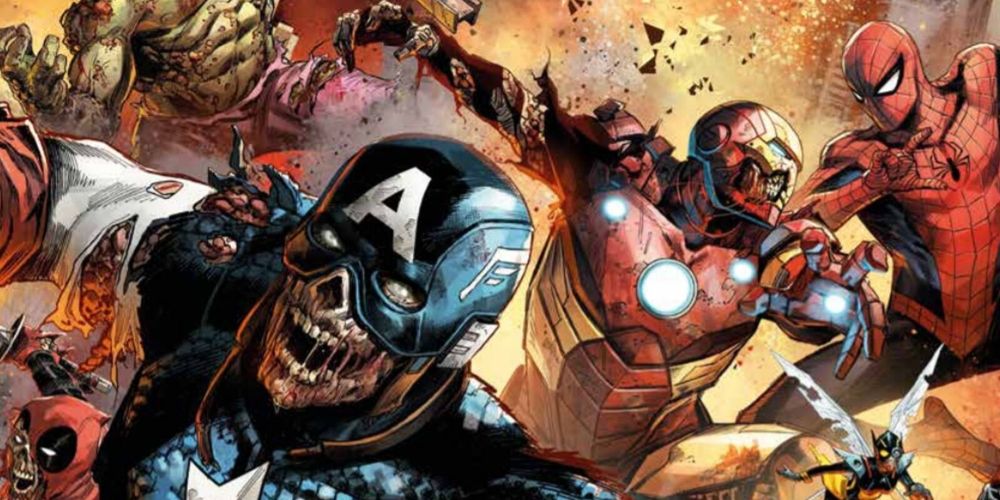 The Avengers transform into Marvel Zombies